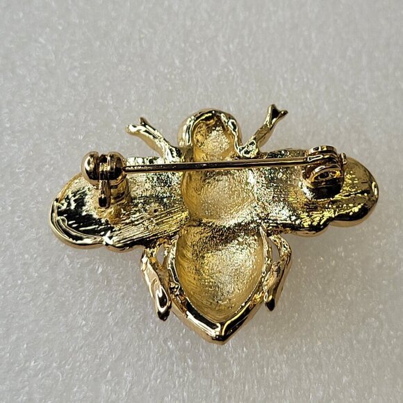 Starburst Bee Brooch Pin - Picture 3 of 9
